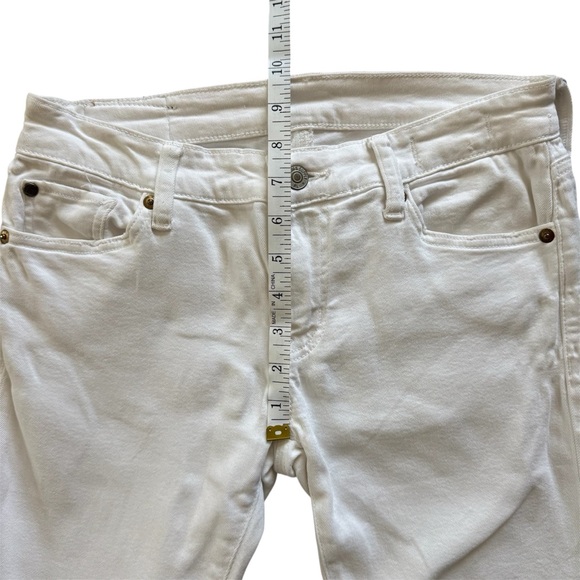 Ralph Lauren Denim & Supply Morgan Crop Skinny Jeans White Size 27 - Picture 8 of 14